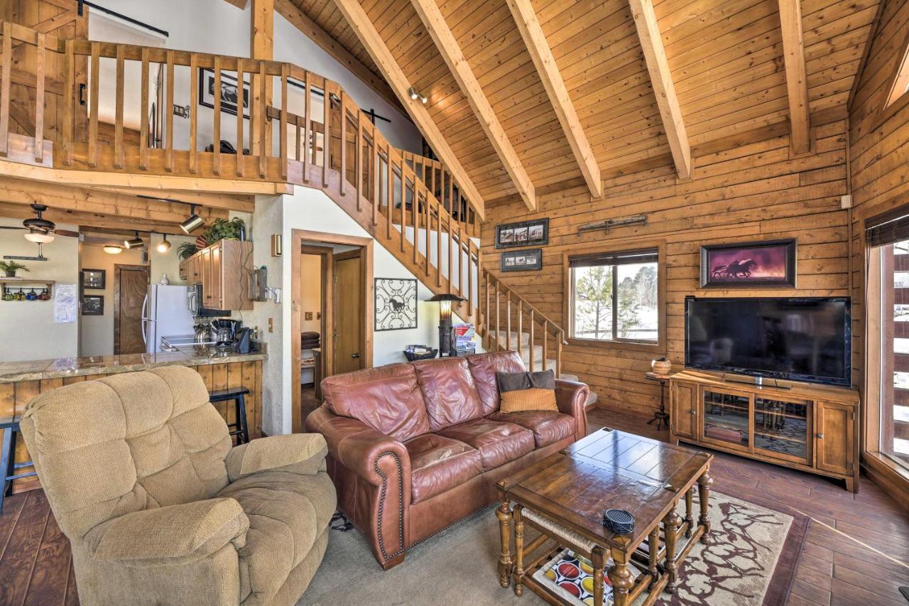 Rustic Village Lake Cabin Escape With Deck And Grill! Pagosa Springs Exteriér fotografie