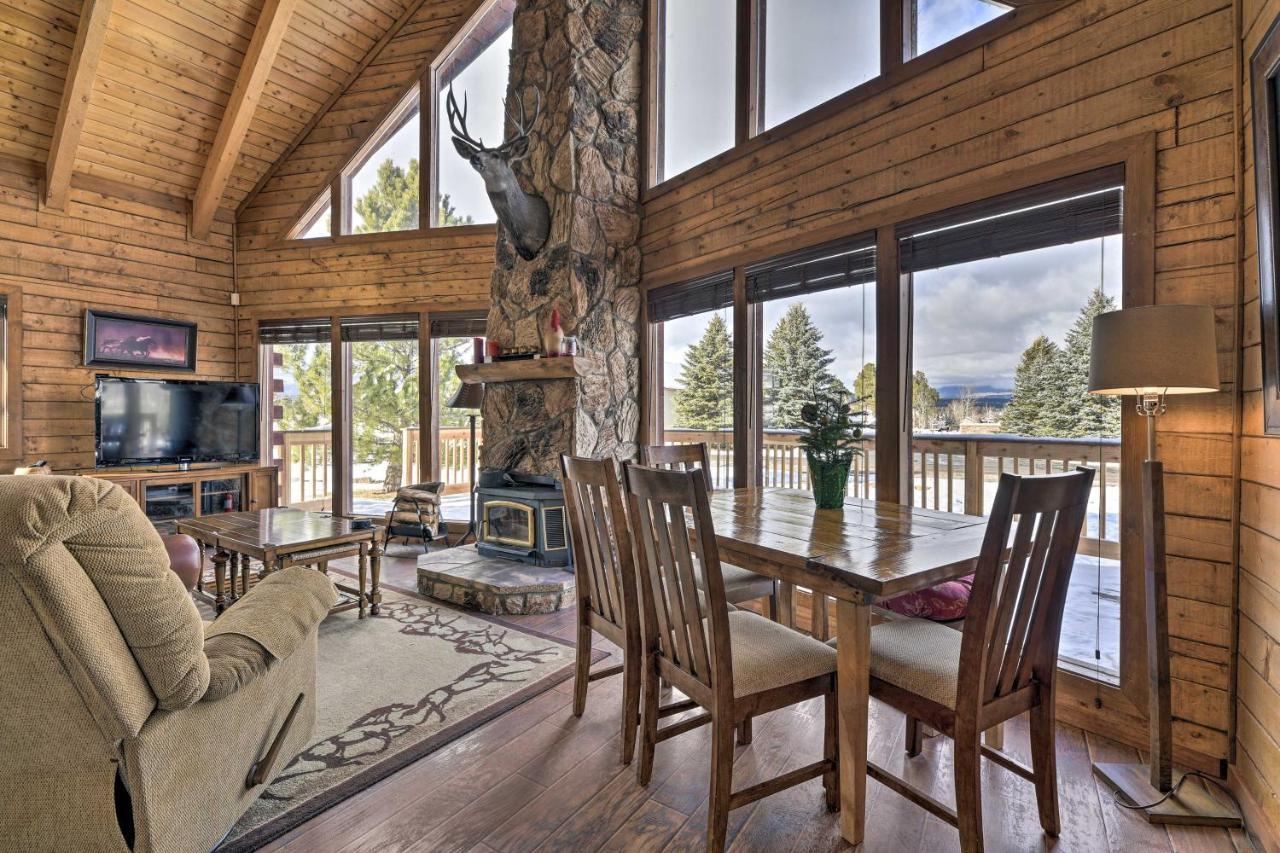 Rustic Village Lake Cabin Escape With Deck And Grill! Pagosa Springs Exteriér fotografie