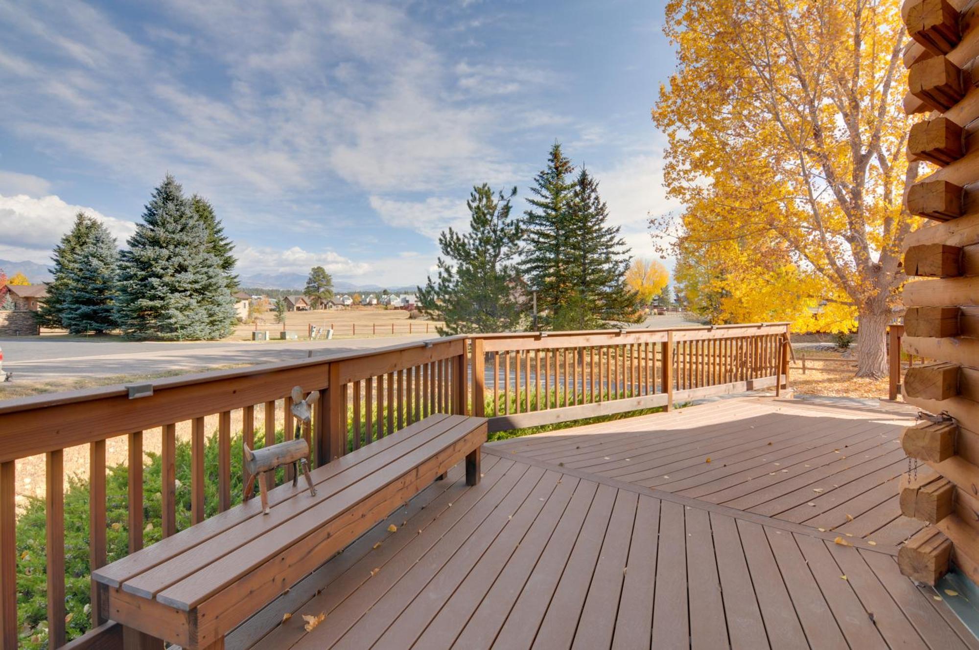 Rustic Village Lake Cabin Escape With Deck And Grill! Pagosa Springs Exteriér fotografie